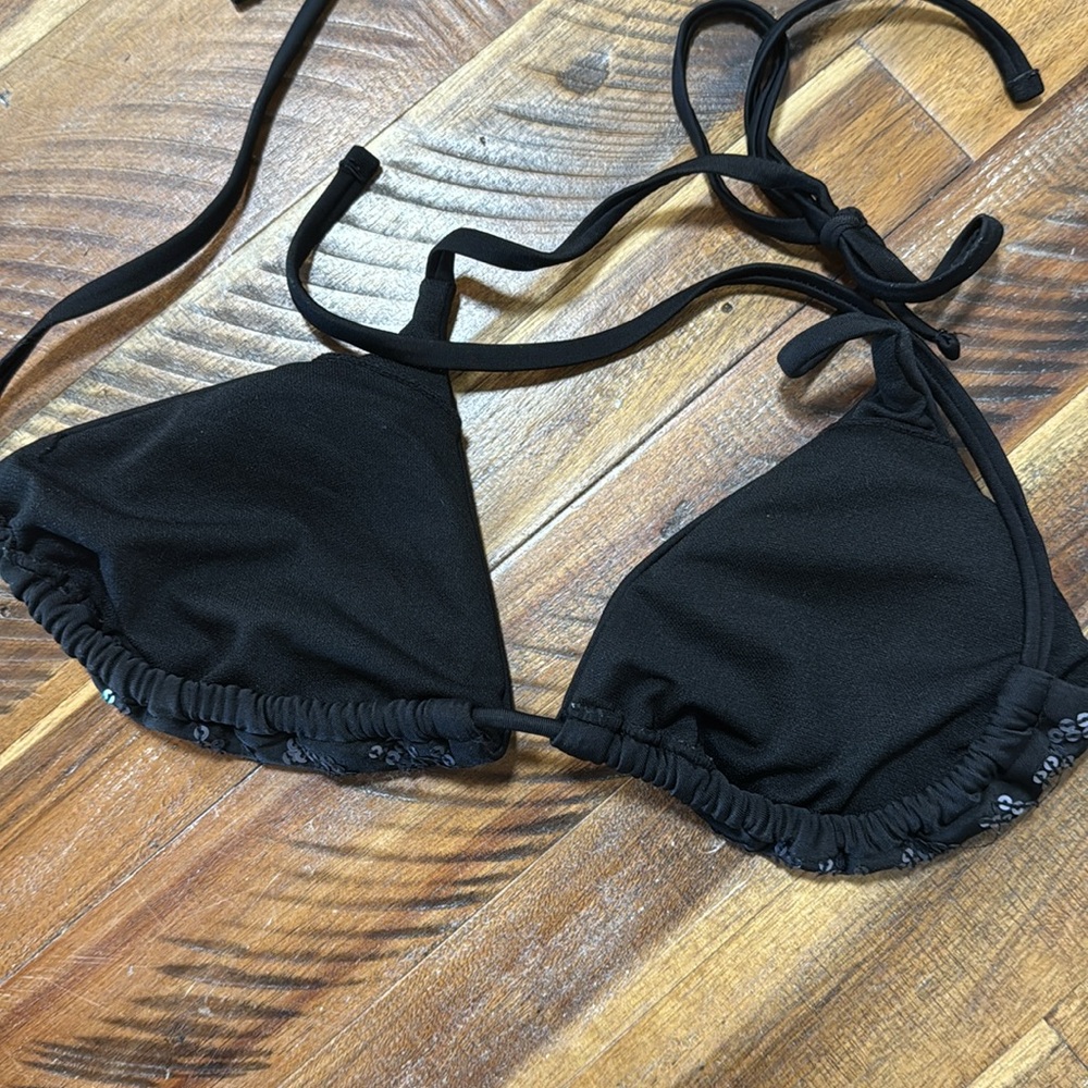 Charcole Sequin Bikini - Picture 11 of 12